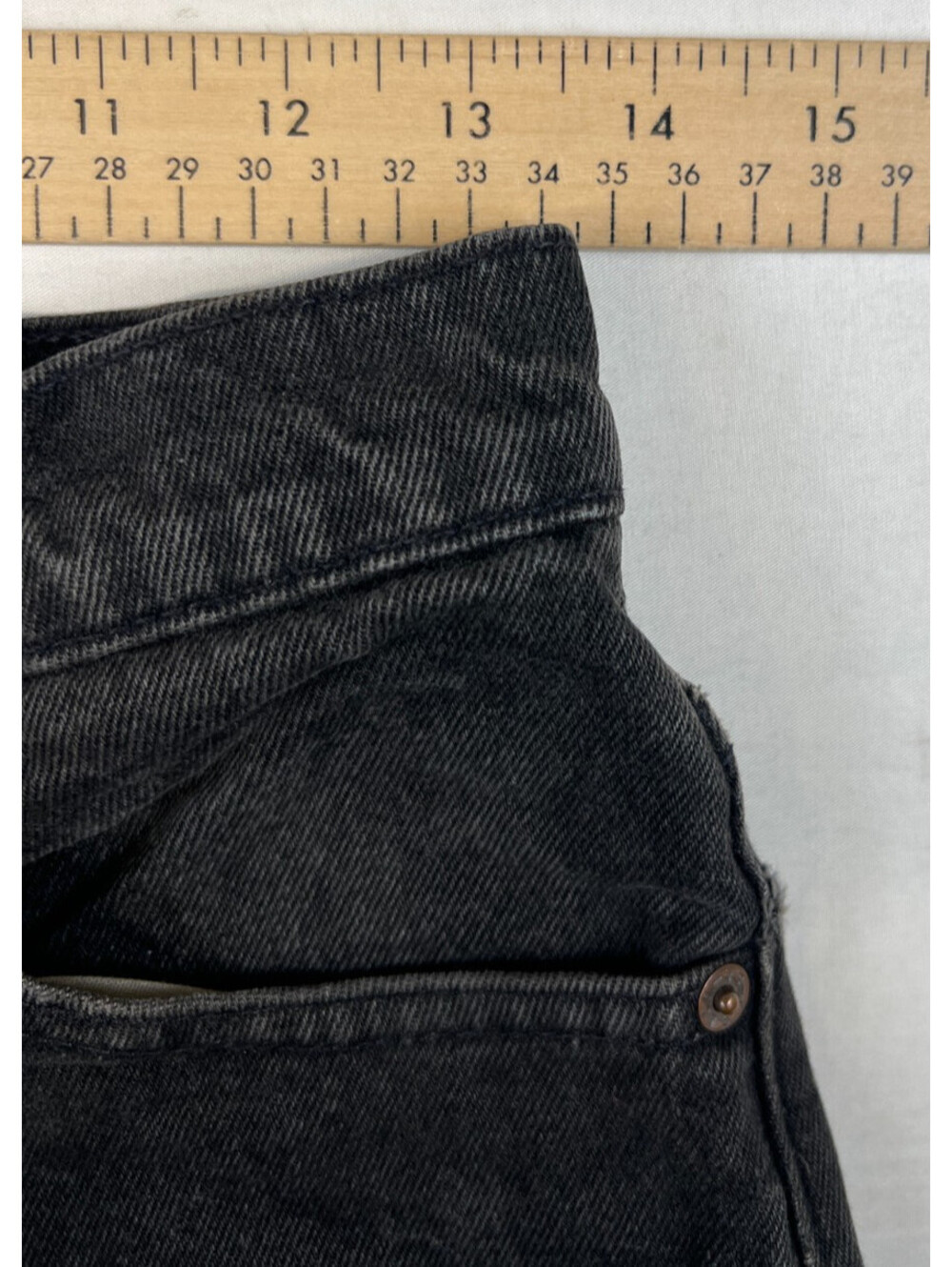 Vintage Levi's 550 Made in USA Men Size 30x34 Black Relaxed Fit Tapered Jeans - Picture 13 of 13